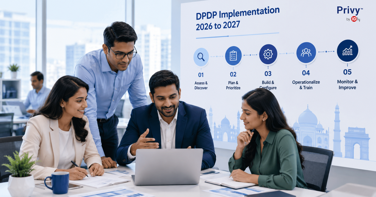DPDP Implementation: A Step-by-Step Guide for Indian Enterprises (2026 tO 2027)