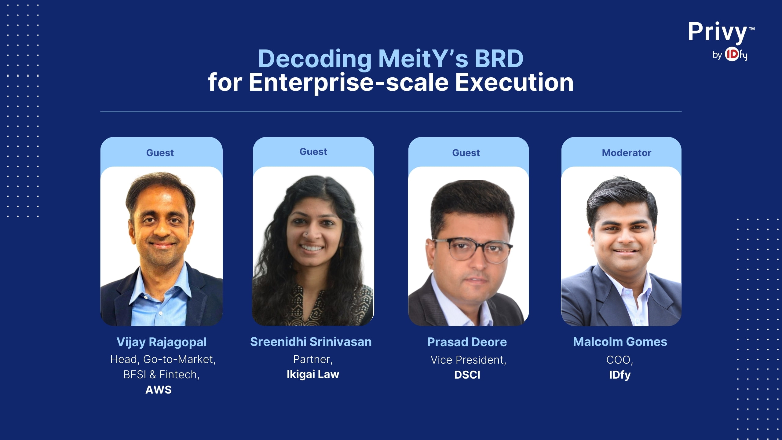 Decoding MeiTY's BRD for Enterprise-scale execution