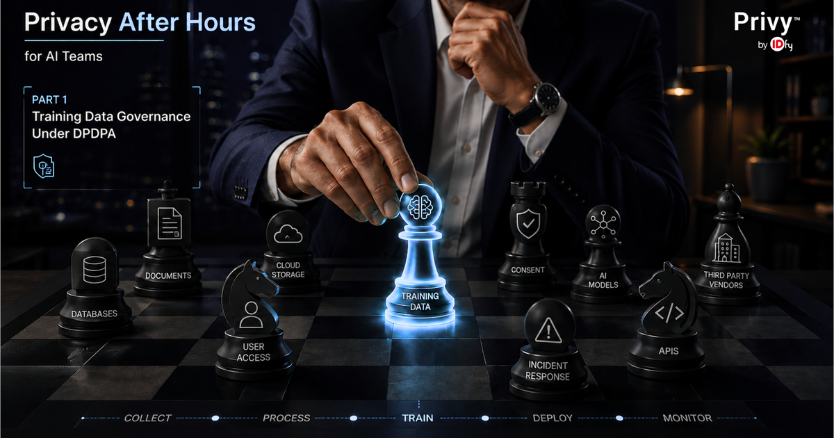 Training Data Governance Under DPDPA: What AI Teams Must Check Before a Model Ships