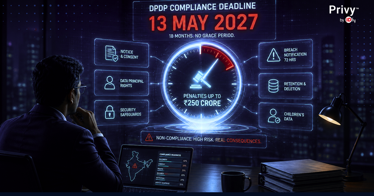 DPDP Compliance Guide 2026: What Indian Enterprises Must Do Before May 2027