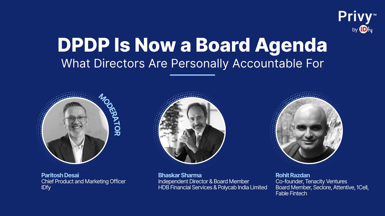 DPDP Is Now a Board Agenda